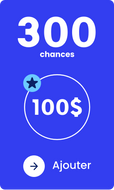 300 chances for $100